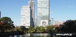 2014-11-15 旧芝離宮恩賜庭園、浜離宮恩賜庭園、竹芝桟橋